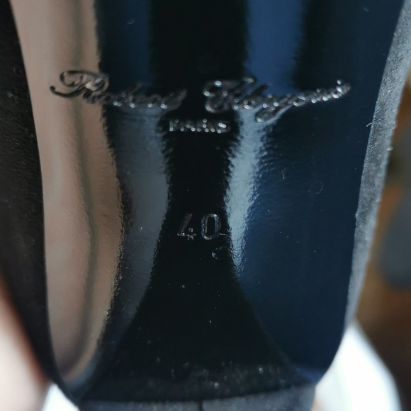 Black Robert Clergerie suede pumps - Picture 8 of 8